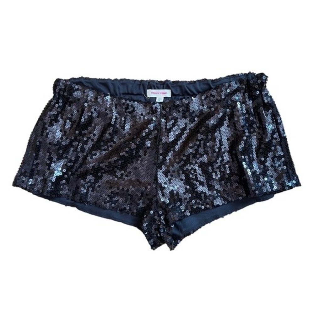 Urban Outfitters Silence And Noise Black Sequins Booty Shorts Size Medium Party